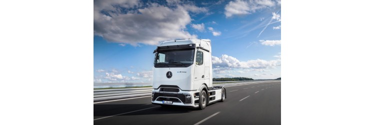 Mercedes eActros 600: 500 km Menzilli Elektrikli Kamyon